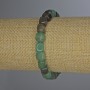 Bracelet with Brazilian agate cubes 7×7mm, length 18 cm ± stretch