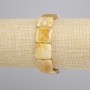 Fossil Coral Square Bracelet, diameter 15mm+-, length 18cm+- stretch