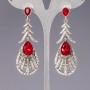 Crystal earrings 'Chandeliers' 'Chandeliers' 'Luxurious Era'