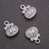 Pendant hardware 'Chinese Lantern', diameter 10×13 mm, packaging 20 g +/- 14 pcs