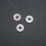 Pandora Bead Natural Rose Quartz 15x4mm, Hole Diameter 5mm+