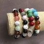 Assorted Elastic Bracelet, 10 mm diameter+